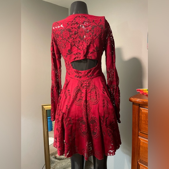 Women’s Free People Lacey Mini Dress ( 2 ) - Picture 4 of 6